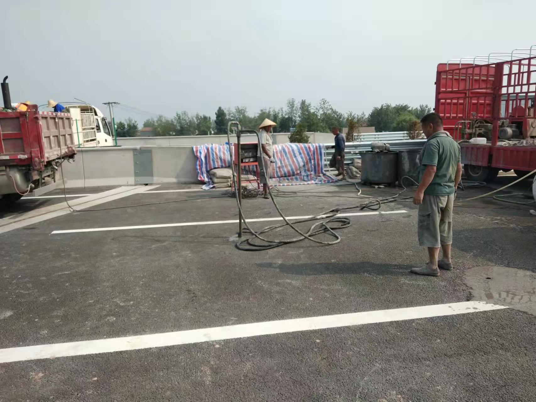 干河街道路基注浆