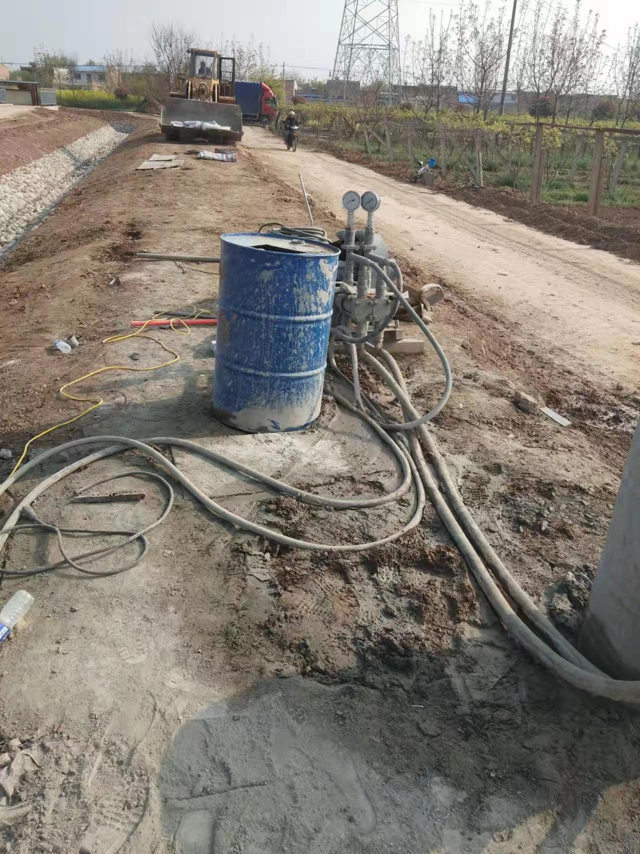 干河街道顶管注浆