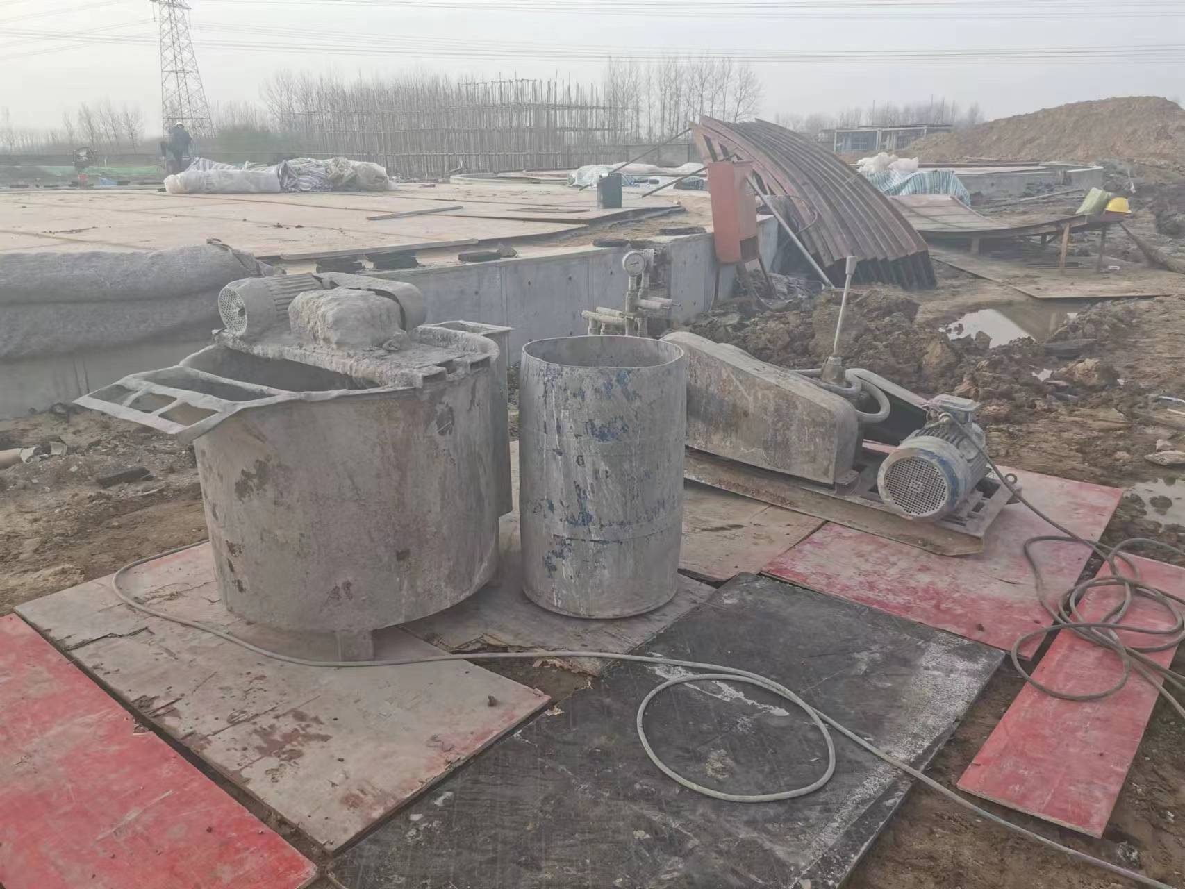 干河街道回填土注浆